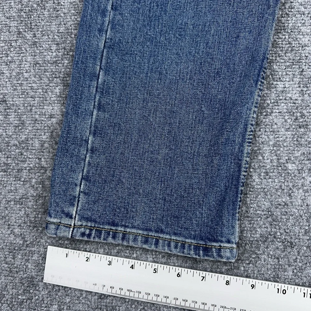 Levi's 505 Jeans Men's 36x36 Straight Leg‎ Medium Wash Stretch Denim Workwear